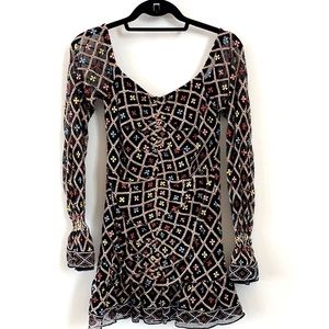 Beaded Dress from Revolve